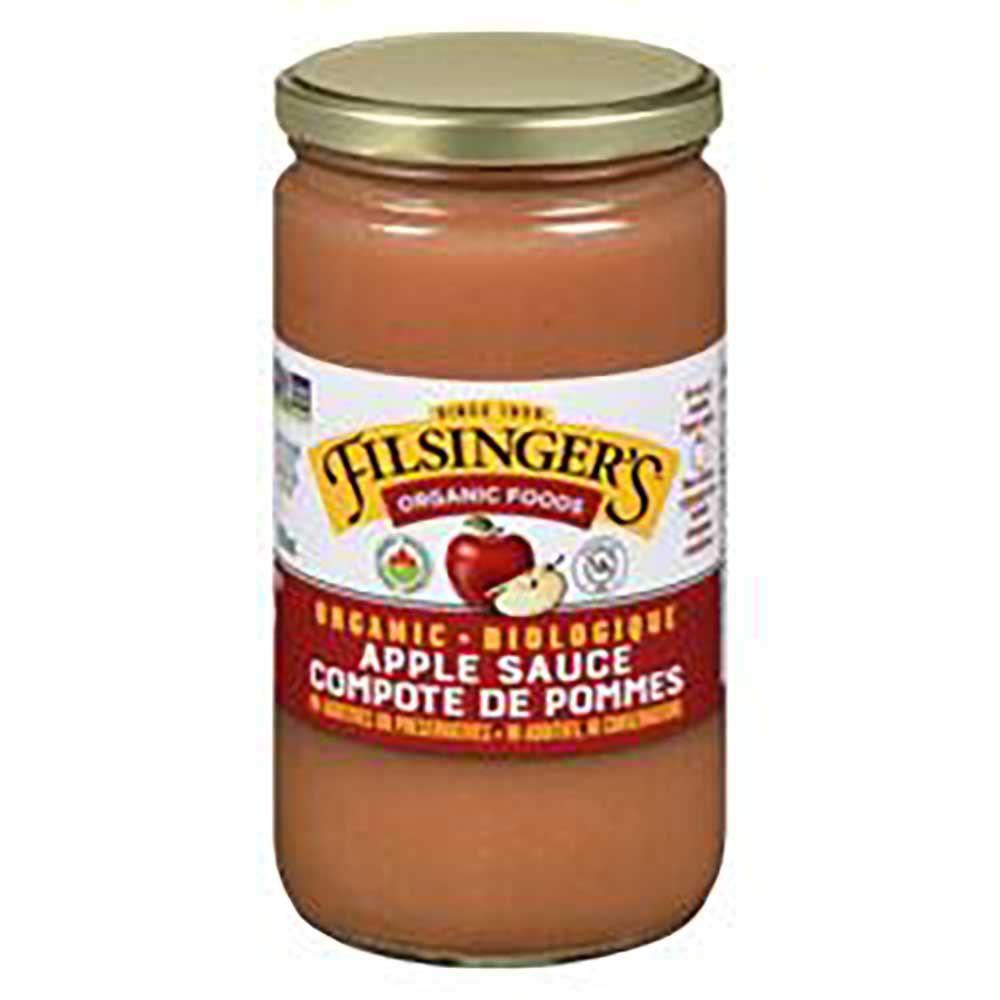 Filsinger's Organic Apple Sauce, 750 Ml -- 12 Per Case