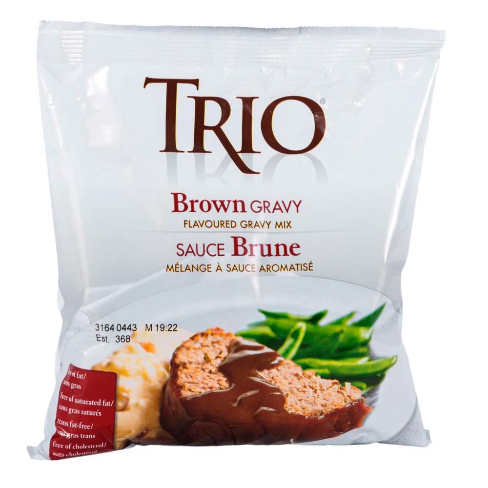 Trio Brown Gravy Sauce Mix, 467 G -- 8 Per Case