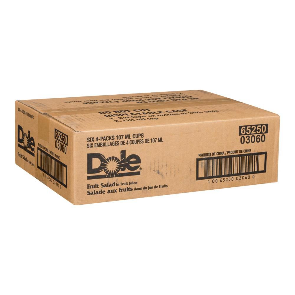 Dole Salade De Fruits Au Jus De Fruits, 107 Ml -- 24 Par Boîte
