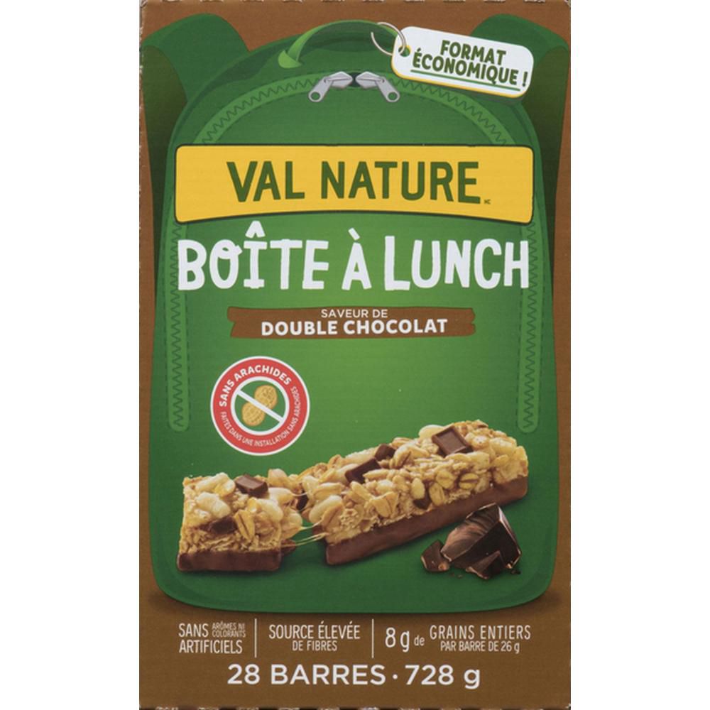 Nature Valley Barre Granola Double Chocolat - Boîte À Lunch, 728 G -- 8 Par Boîte