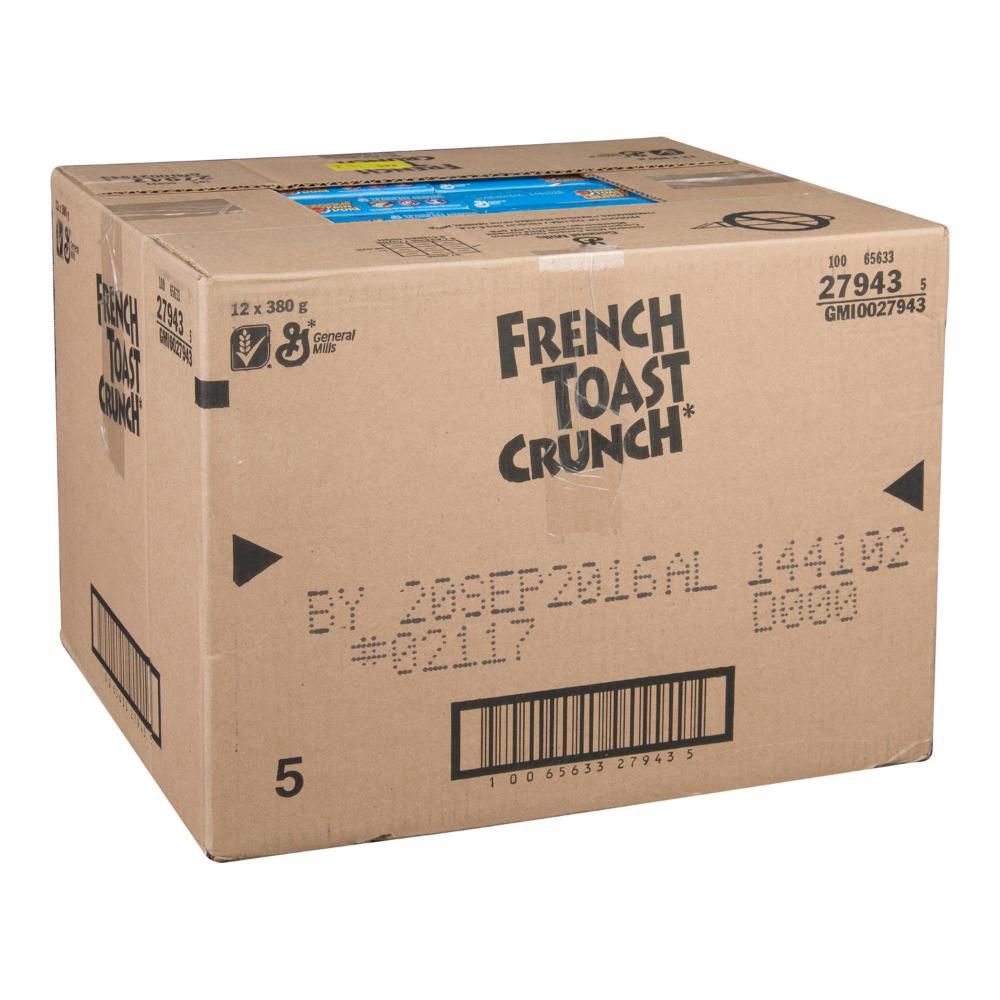General Mills French Toast Crunch Cereal, 380 G -- 12 Per Case