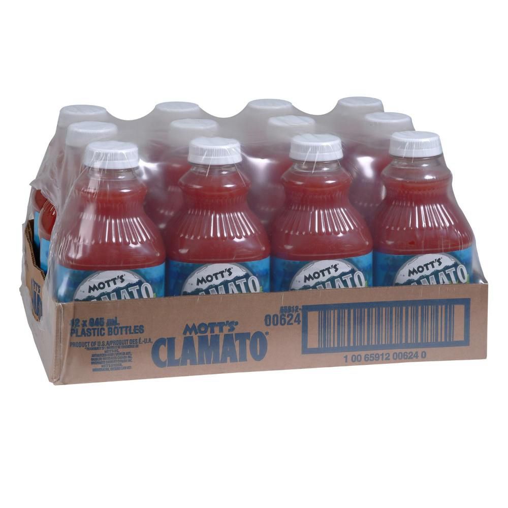 Clamato Original Tomato Clam Juice Cocktail, 945 Ml -- 12 Per Case