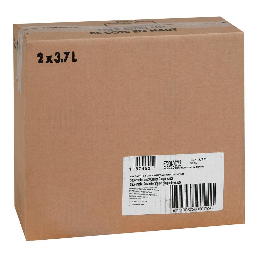 Saucemaker Sauce Orange-gingembre, 3,7 L -- 2 Par Boîte