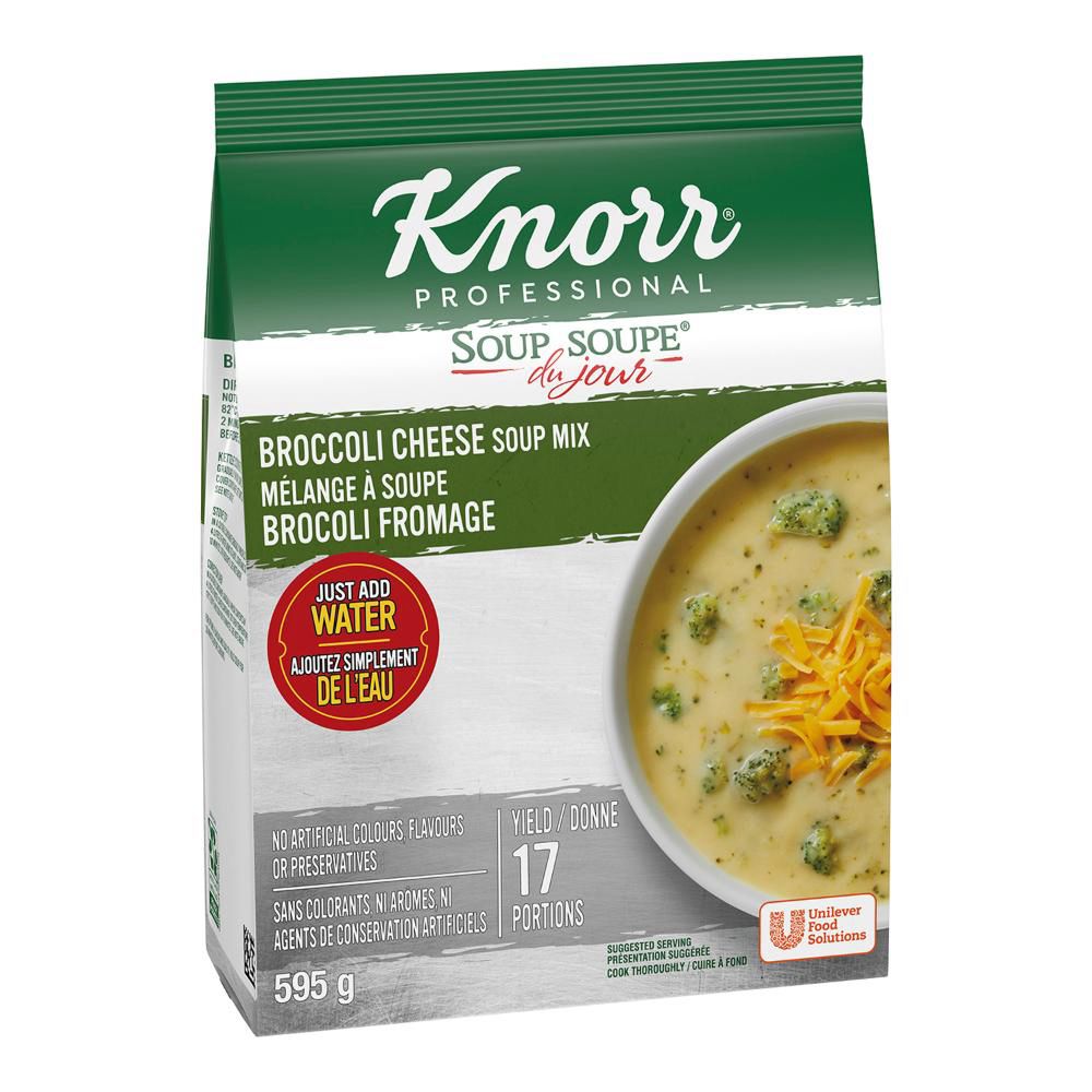 Knorr Professional Broccoli Cheese Soup Mix, 595 G -- 4 Per Case