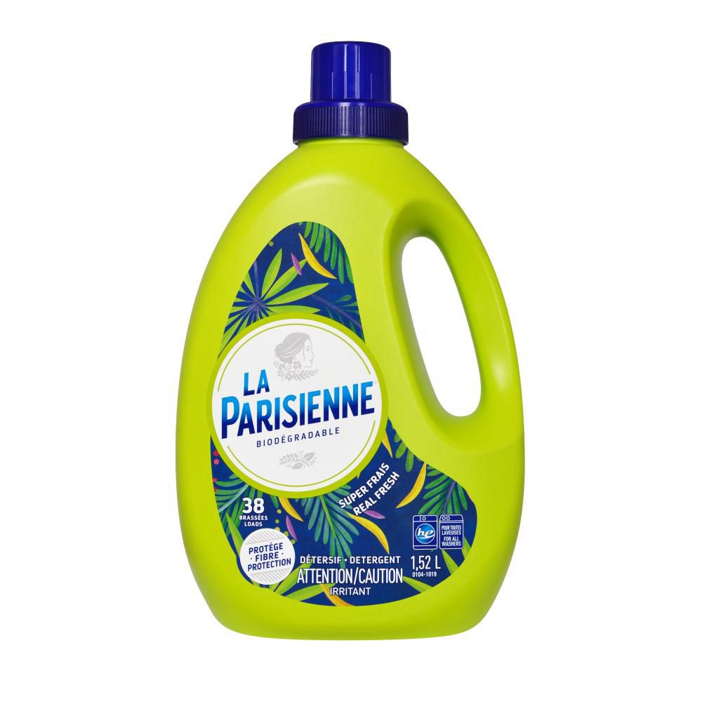 La Parisienne Biodegradable Real Fresh Liquid Laundry Detergent, 1.52 L -- 6 Per Case