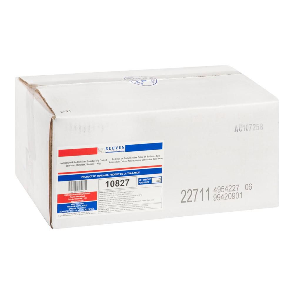 Reuven Poitrine De Poulet Cuite Grillée À Teneur Réduite En Sodium, 2 Kg -- 6 Par Caisse