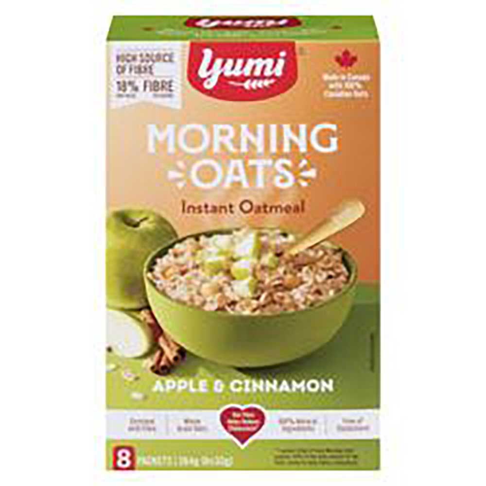 Yumi Apple And Cinnamon Morning Oats, 264 G -- 6 Per Case