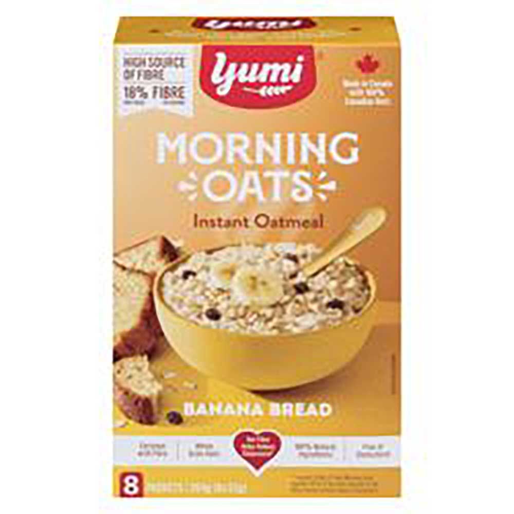 Yumi Banana Bread Morning Oats, 264 G -- 6 Per Case