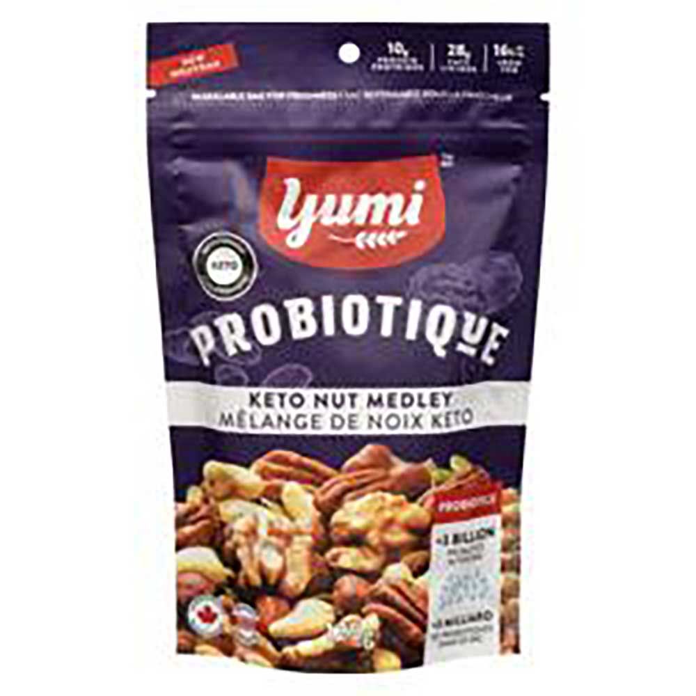 Yumi Probiotique Keto Nut Medley, 125 G -- 6 Per Case