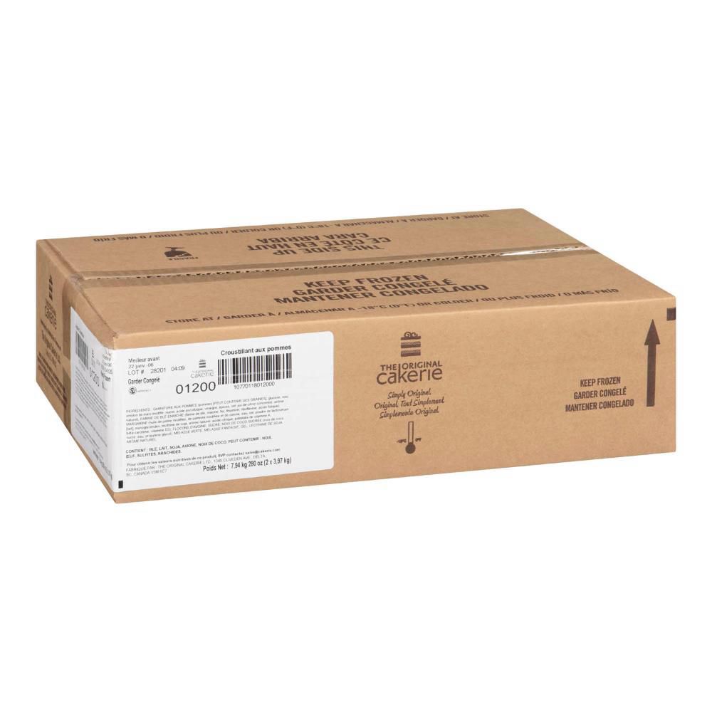 The Original Cakerie Crispy Apple Slab Cake, 3.96 Kg -- 2 Per Case