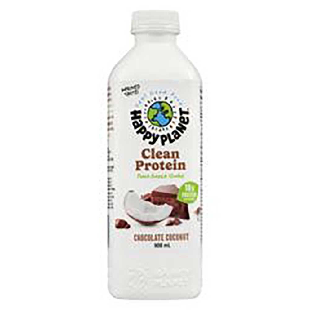 Happy Planet Chocolate And Coconut Clean Protein Shake, 900 Ml -- 6 Per Case
