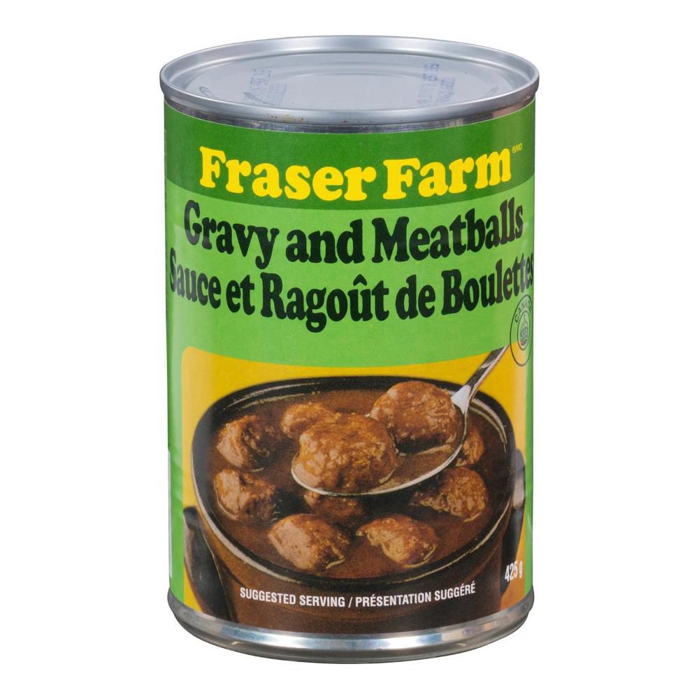Fraser Farms Gravy And Meatball, 425 G -- 24 Per Case