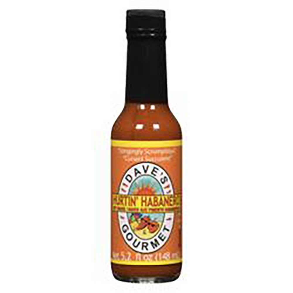 Dave's Gourmet Hurtin Habanero Hot Sauce, 148 Ml -- 12 Per Case