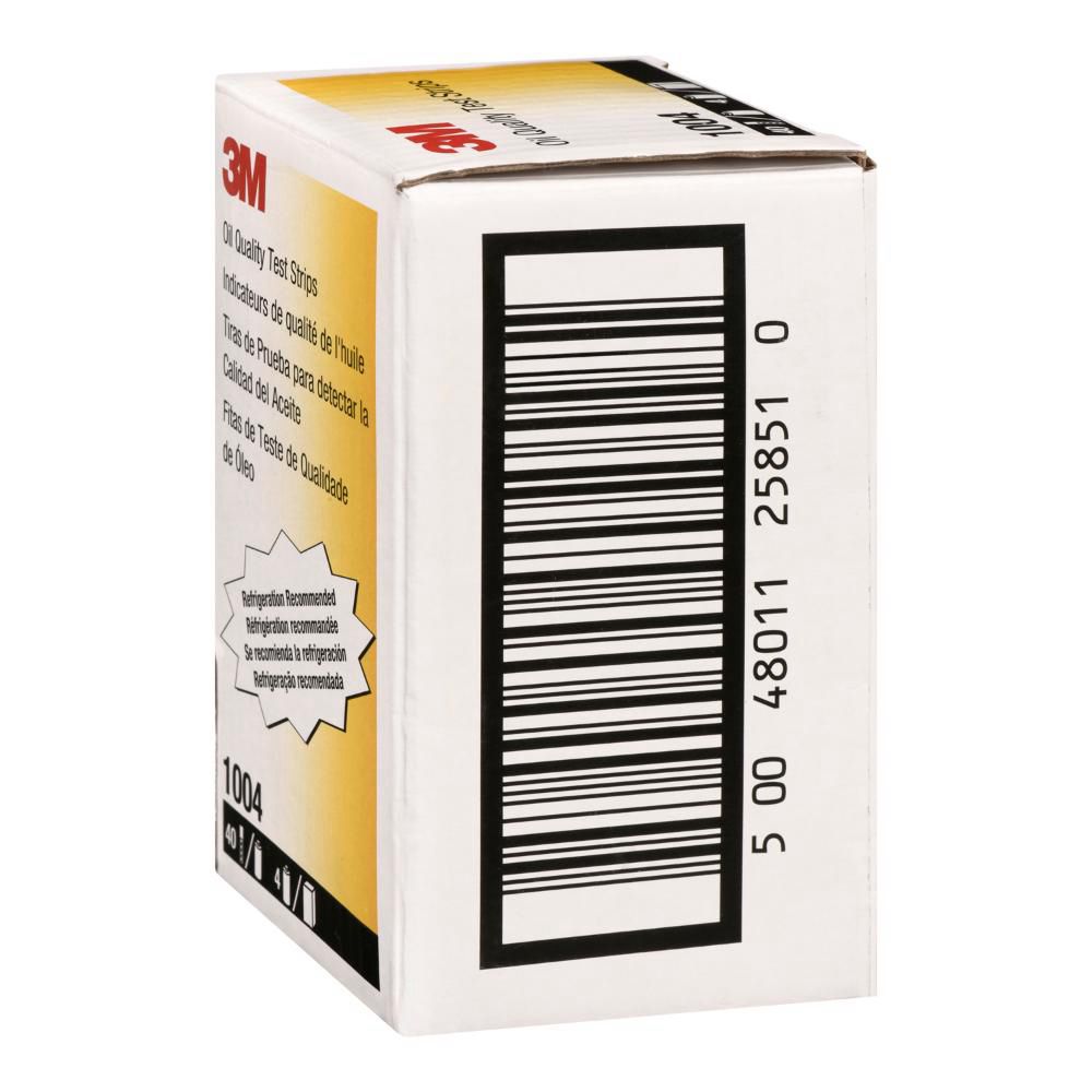 3m 1004 Oil Quality Test Strips, 40 Count -- 4 Per Case