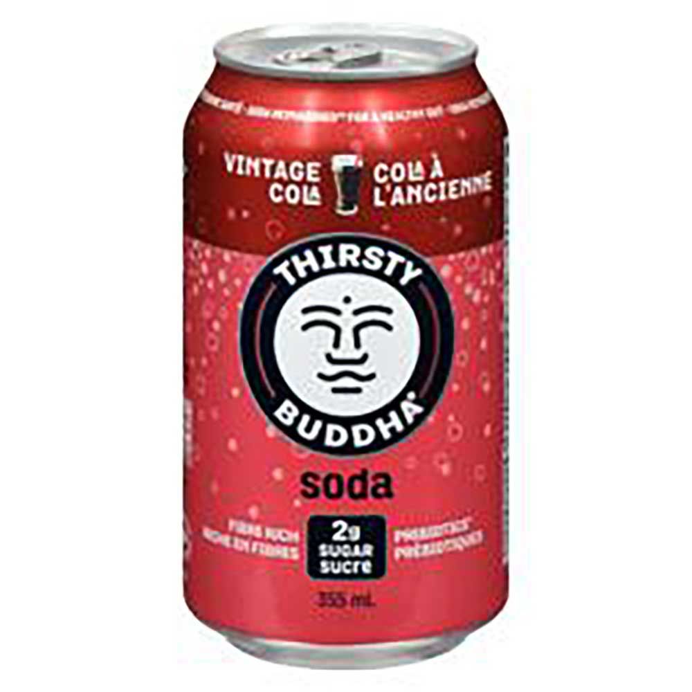 Thirsty Buddha Vintage Cola Soda, 355 Ml -- 12 Per Case