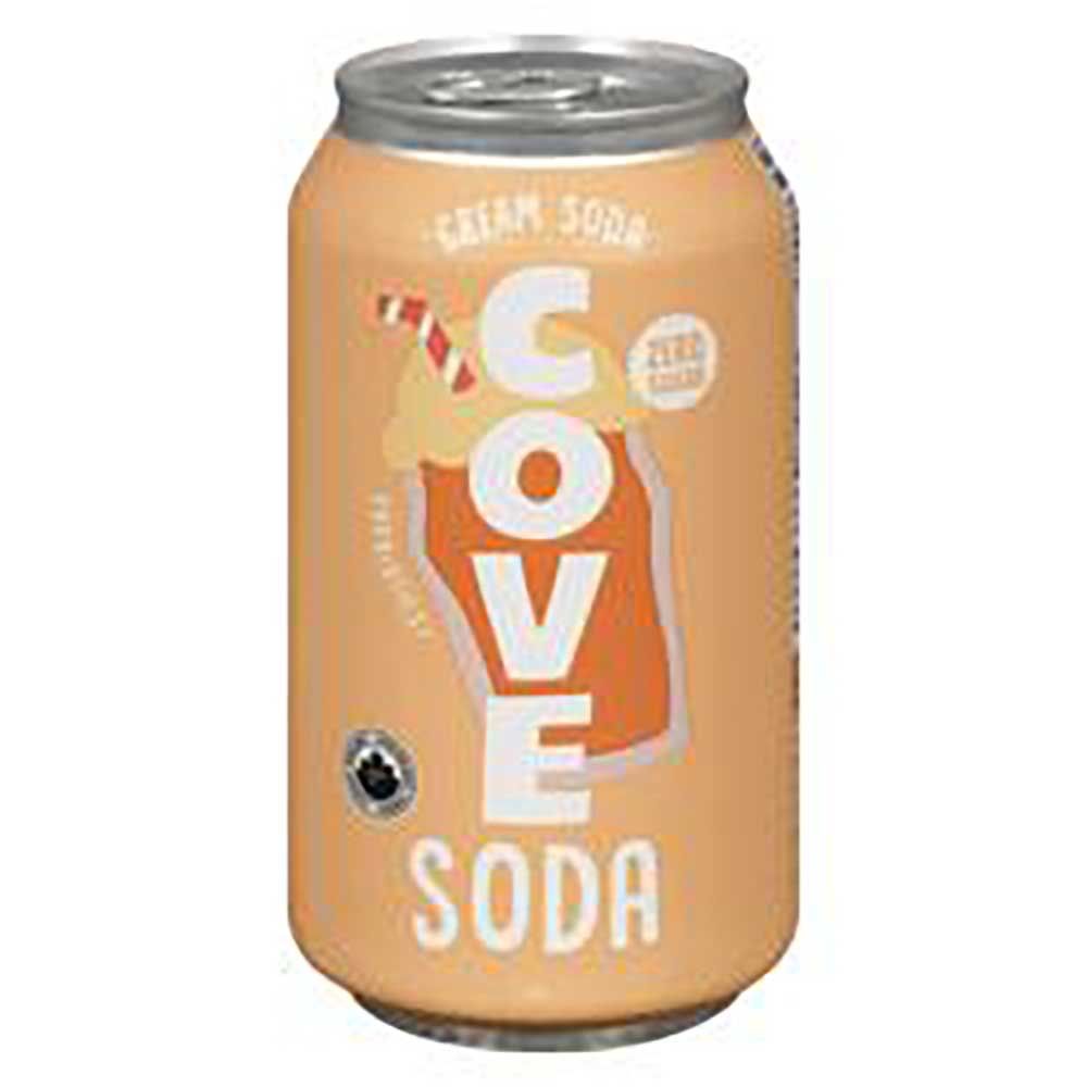 Cove Cream Soda Probiotic Soda, 355 Ml -- 12 Per Case