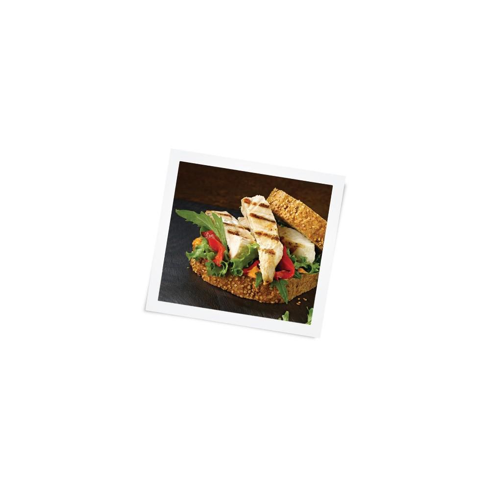 Skoulakis Cooked Seasoned Chicken Breast Strips, 2.5 Kg -- 2 Per Case