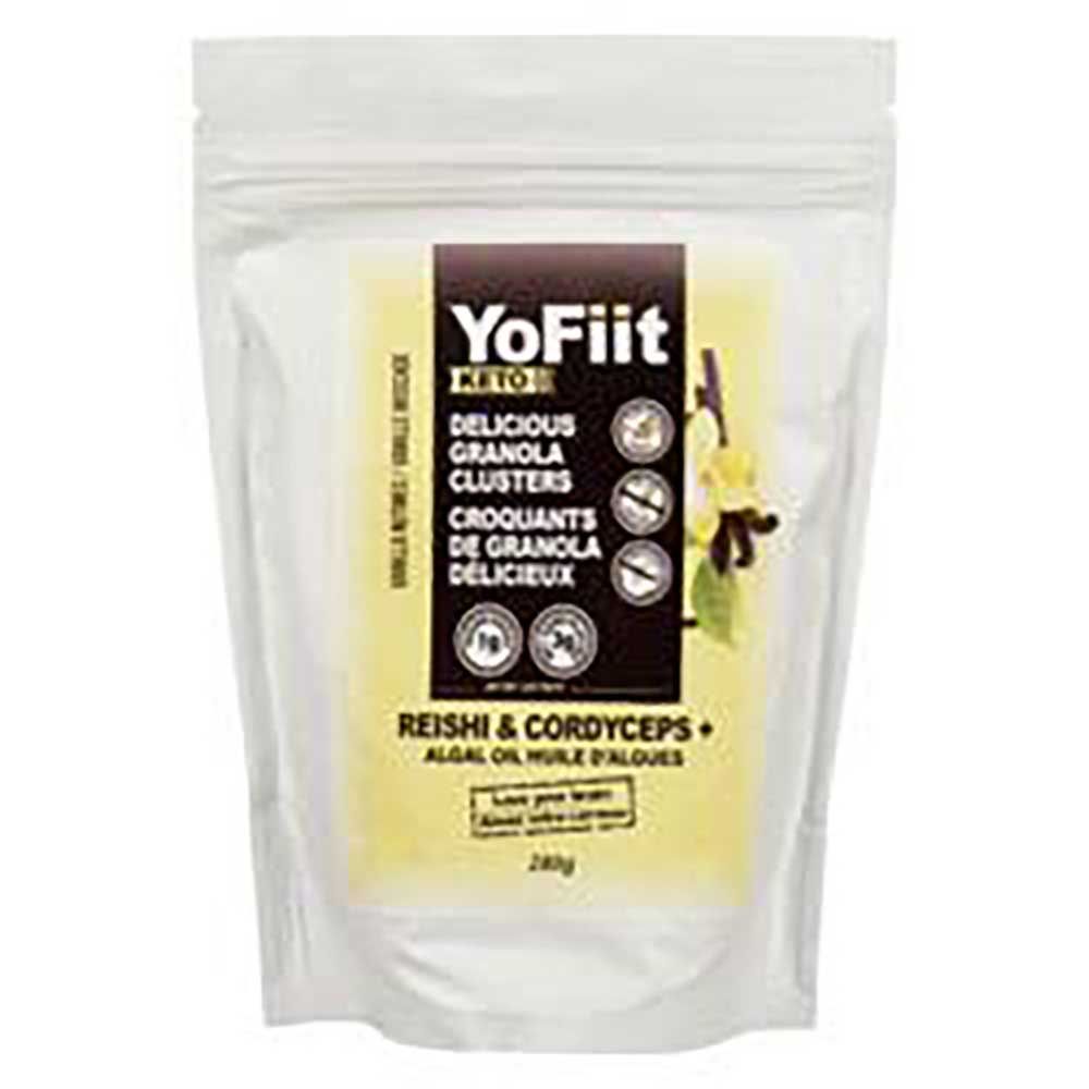 Yofiit Low Carb Granola With Adaptogens Nutmeg, 280 G -- 33 Per Case