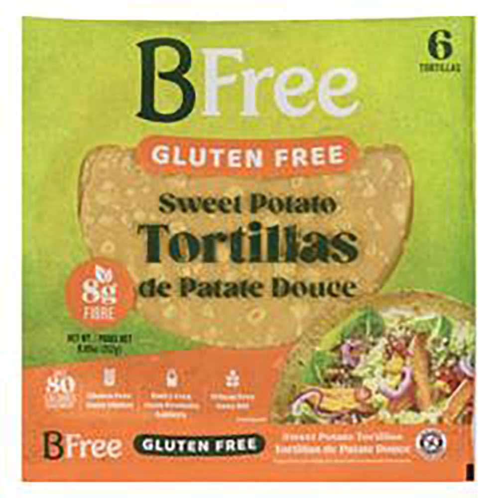 Bfree Sweet Potato Wraps, 252 G -- 12 Per Case