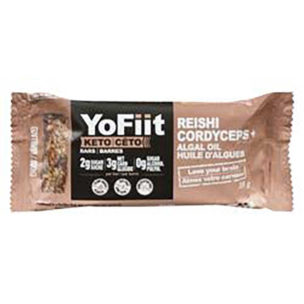 Yofiit Ginger Keto Bar With Adaptogens Choco, 35 G -- 12 Per Case