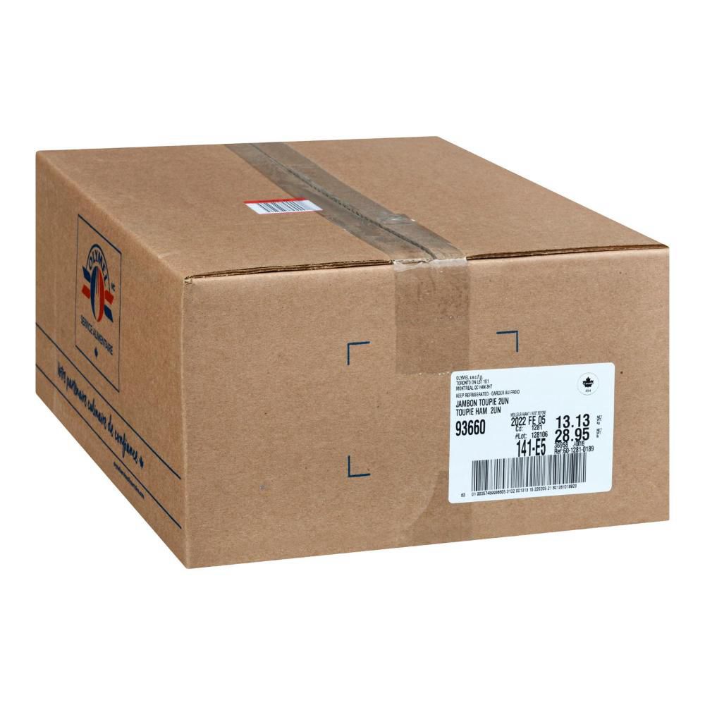 Olymel Basic Jambon Fumé Désossé Style Toupie Pour Petit-déjeuner, 6,5 Kg -- 6 Par Caisse