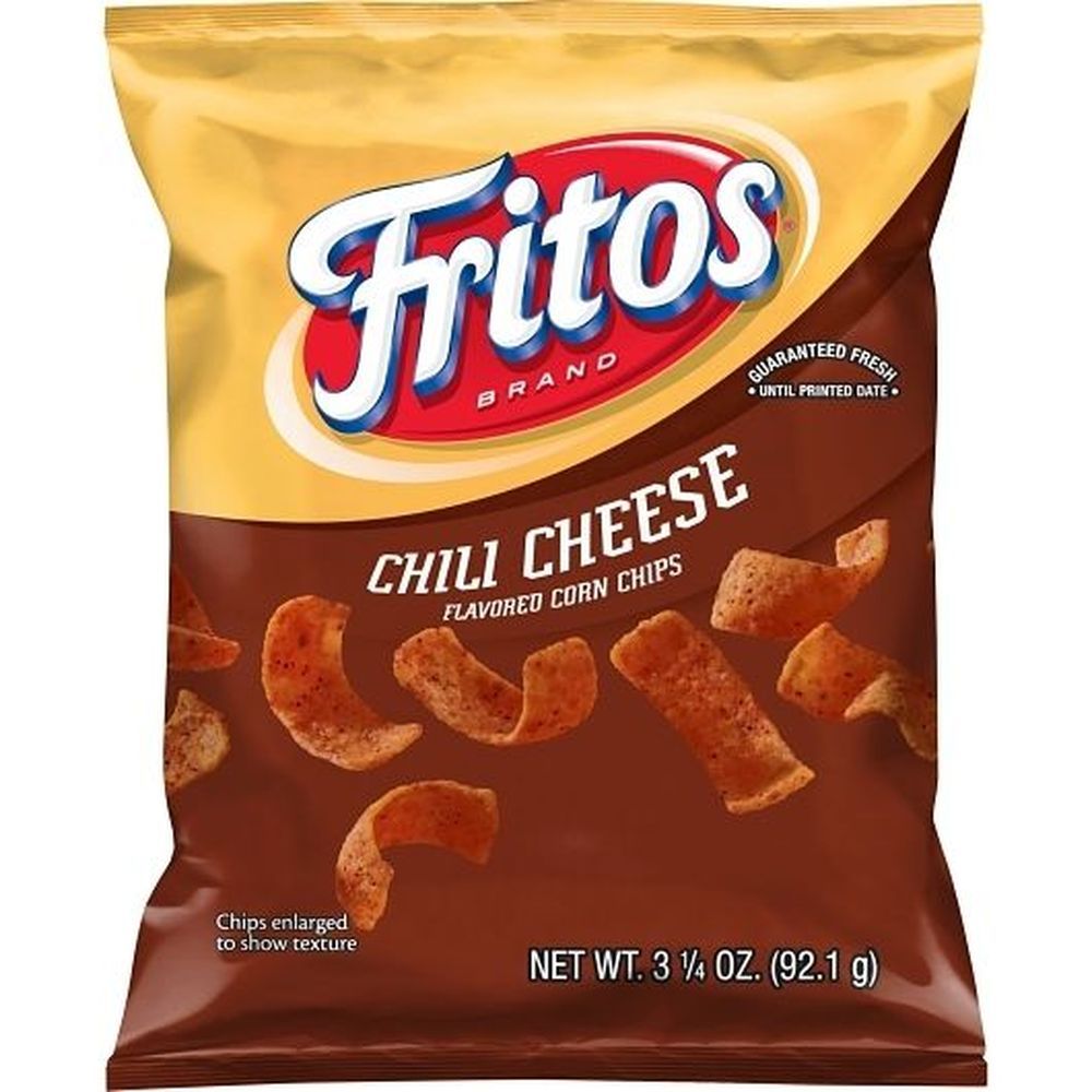 Fritos Chili Cheese Flavored Corn Chips, 3.25 Ounce -- 36 Per Case