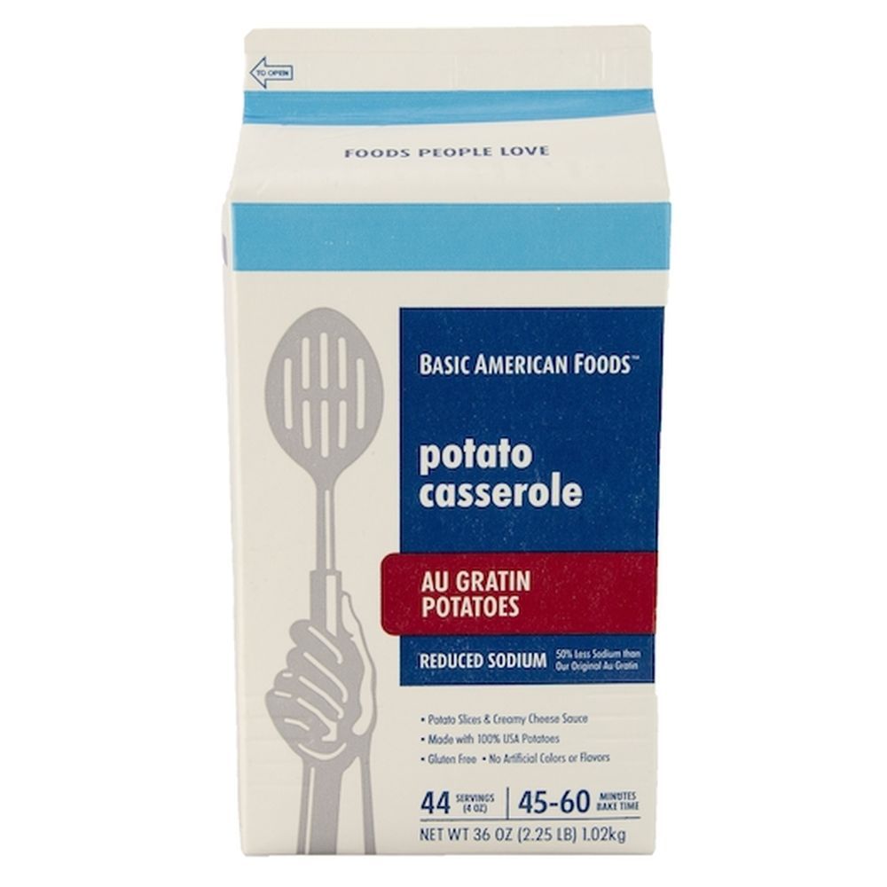 Basic American Foods Whipp Au Gratin Potato Casserole With Sauce, 2.25 Pound -- 6 Per Case