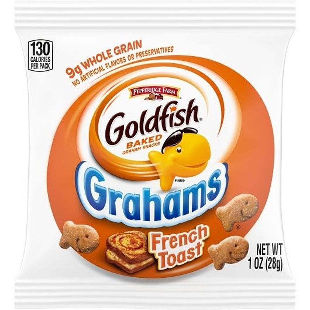 Pepperidge Farm Goldfish French Toast Whole Grain Grahams, 1 Ounce -- 300 Per Case
