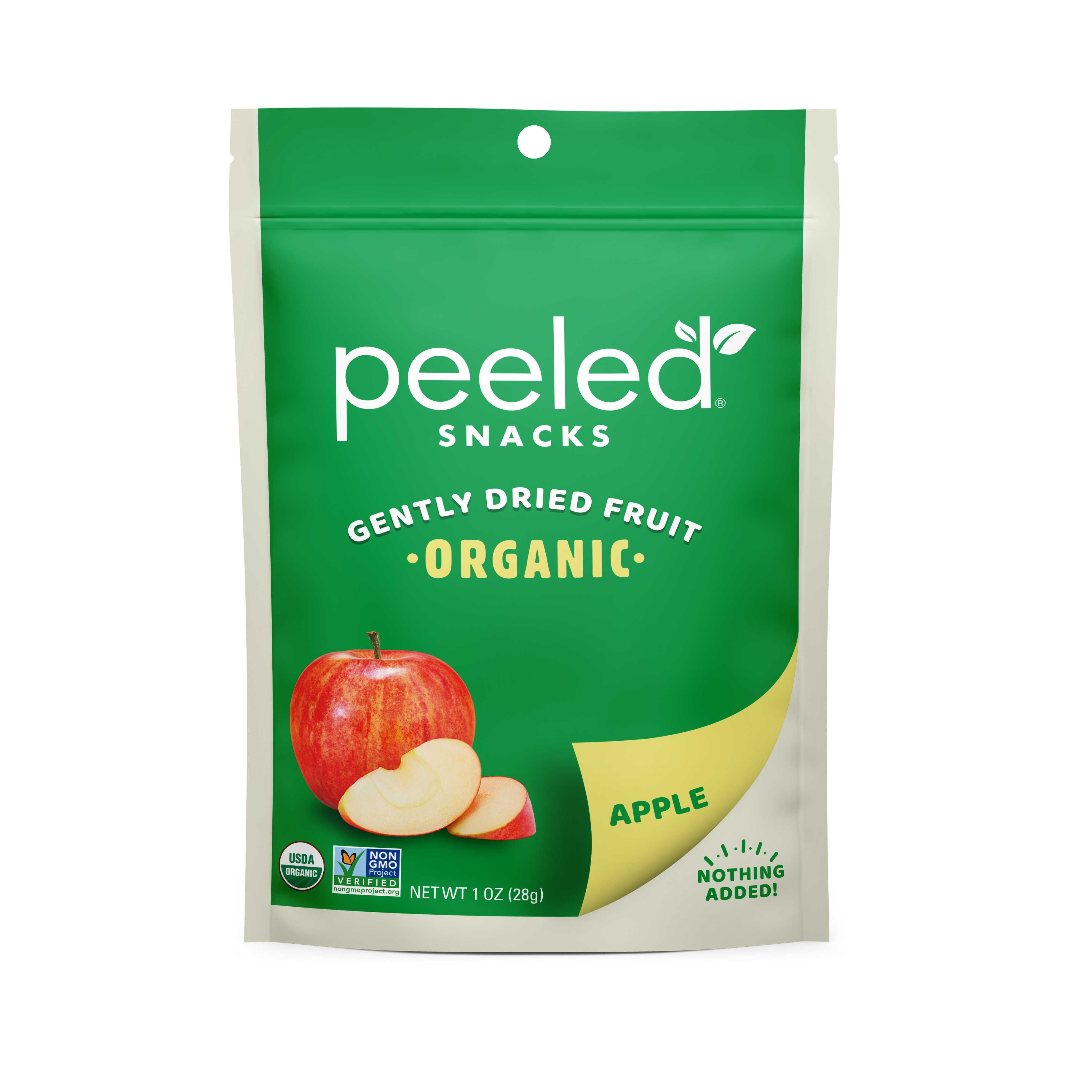Peeled Snacks Organic Dried Apple, 1 Ounce -- 24 Per Case