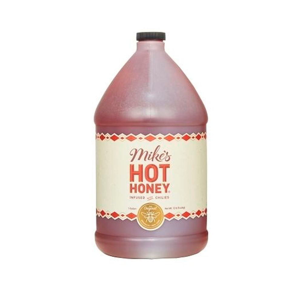 Mike's Hot Honey, Infused With Chili Peppers, 1 Gallon Jug