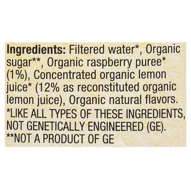 Santa Cruz Organic Raspberry Lemonade, 946 Ml -- 12 Per Case
