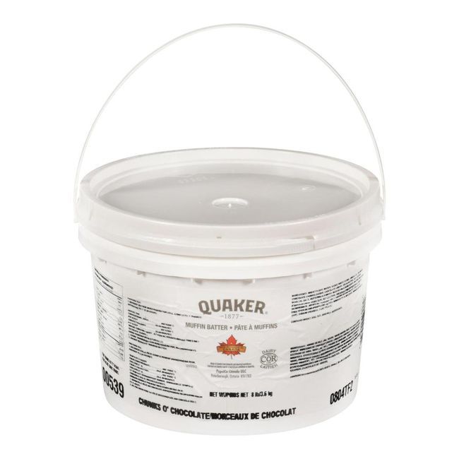 Quaker Chocolate Chunk Muffin Dough, 3.63 Kg