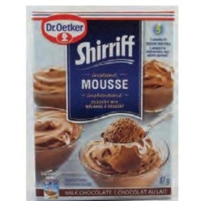 Dr. Oetker Mélange Pour Mousse Au Chocolat Au Lait, 87 G -- 12 Par Boîte
