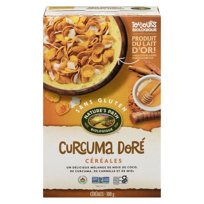 Nature's Path Céréales Dorées Au Curcuma, 300 G -- 6 Par Boîte