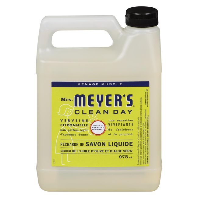 Mrs. Meyer's Clean Day Lemon Verbena Hand Soap Refill, 975 Ml -- 6 Per Case