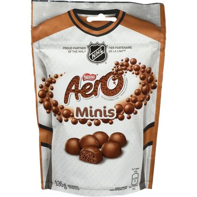 Aero Mini Milk Chocolate, 135 G -- 10 Per Case
