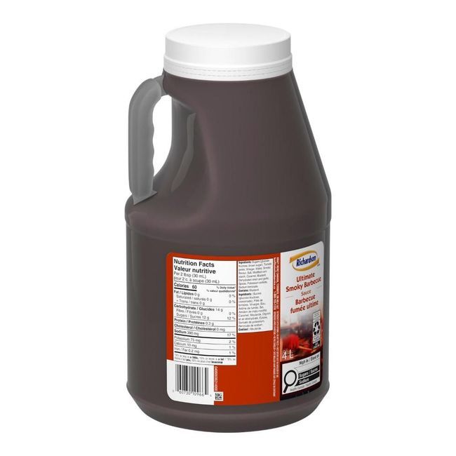 Richardson Smoked Bbq Sauce, 4 L -- 2 Per Case