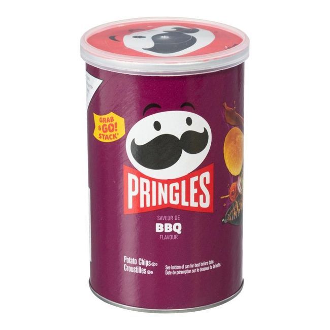 Pringles Bbq Potato Chips, 68 G -- 12 Per Case