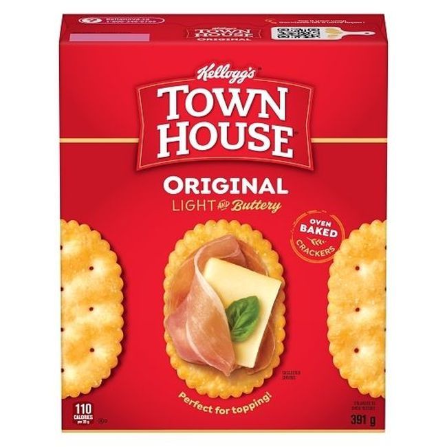 Kellogg Town House Original Crackers, 391 G -- 12 Per Case