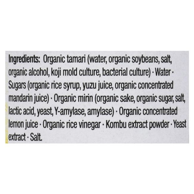 San J Ponzu Tamari Splash Citrus Sauce, 296 Ml -- 6 Per Case