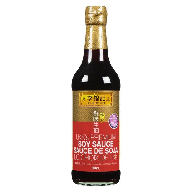 Lee Kum Kee Sauce Soja De Qualité Supérieure, 500 Ml -- 12 Par Boîte