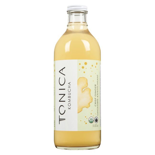 Tonica Crisp Ginger Kombucha, 1.1 L -- 6 Per Case
