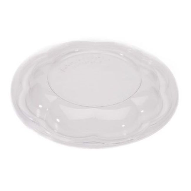 Eco-packaging Clear Pla Compostable Salad Lid For 24/32/48 Oz Bowl -- 300 Per Case