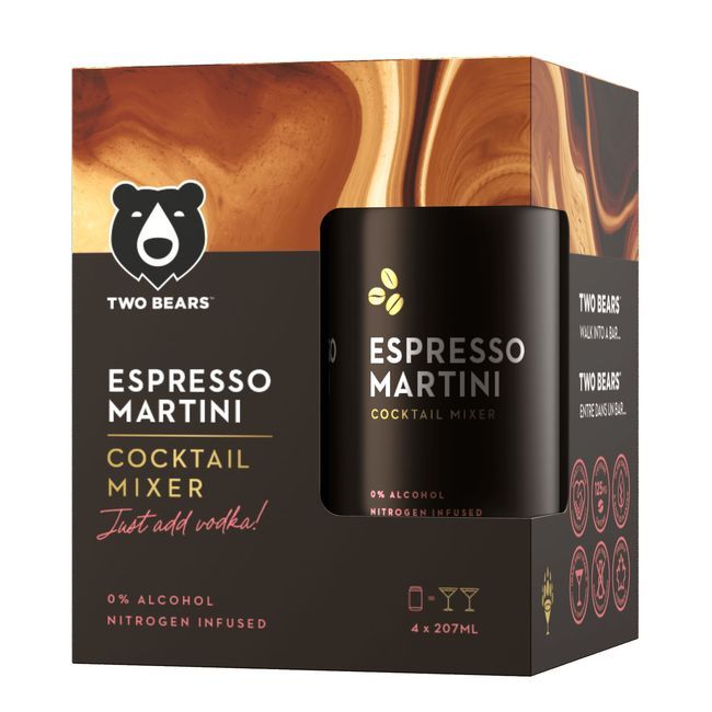 Two Bears Mélangeur À Martini Expresso, 207 Ml -- 12 Par Boîte