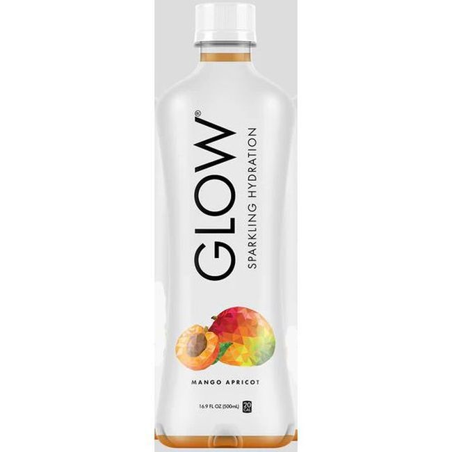 Glow Boisson Pétillante Hydratante À La Mangue Et À L'abricot, 500 Ml -- 12 Par Boîte