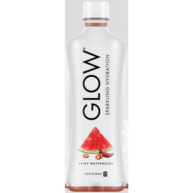 Glow Boisson Pétillante Hydratante Au Melon D'eau Épicé, 500 Ml -- 12 Par Boîte
