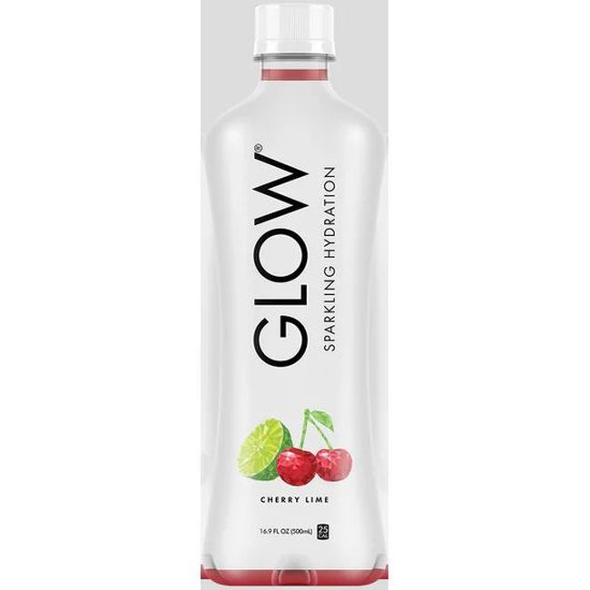 Glow Boisson Pétillante Hydratante Cerise-lime, 500 Ml -- 12 Par Boîte