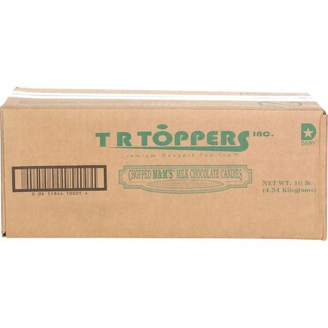 Tr Toppers Plain Chopped M And Ms Topping - Bulk, 5 Lb -- 2 Per Case