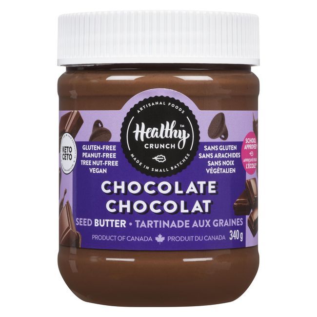 Healthy Crunch Chocolate Sunseed Butter, 340 G -- 6 Per Case
