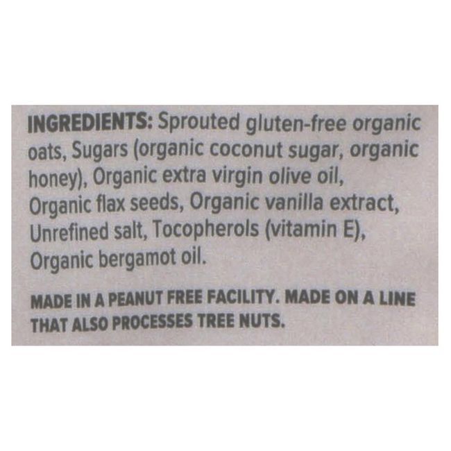 One Degree Organic Foods Sprouted Honey Bergamot Tea Infused Granola, 283 G -- 6 Per Case